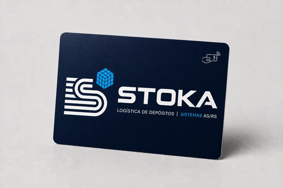 Tarjeta NFC personalizada para STOKA